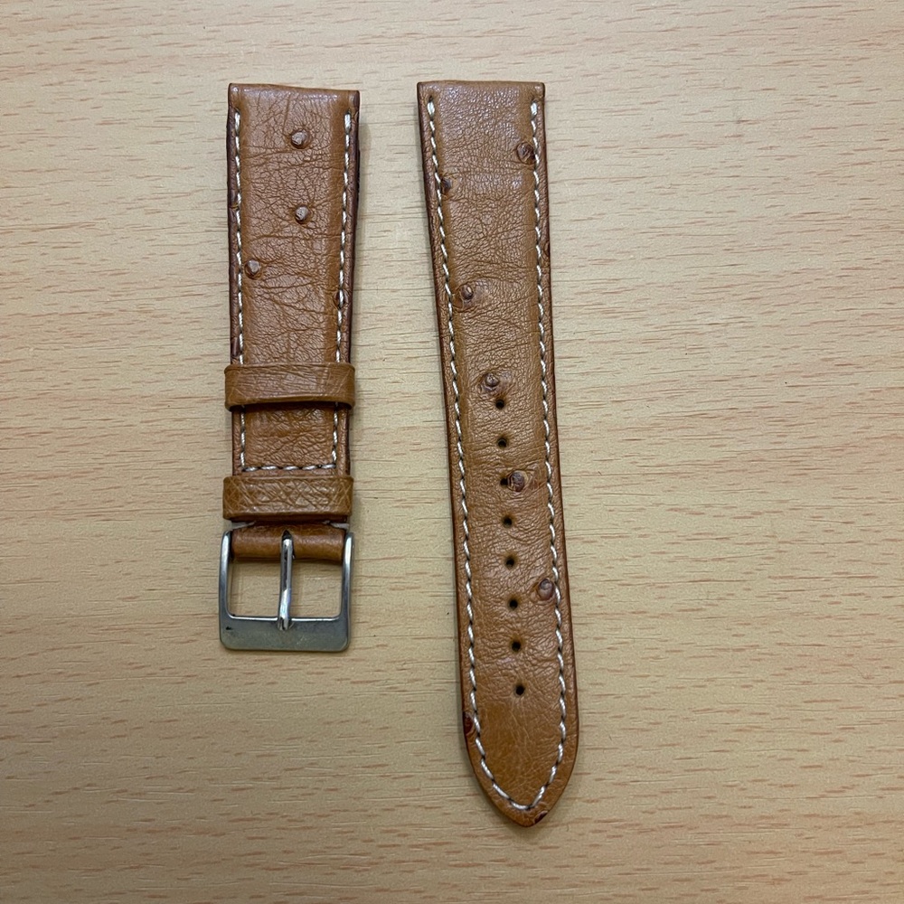 Jaeger LeCoultre 20mm x 16mm Brown Watch Strap Color 100 Authentic